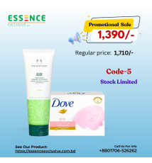 DOVE CREAM BAR -90G+ALOE CREAM CLEANSER-125ML